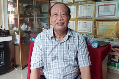 Thành công chăm sóc sức khỏe bằng Năng lượng sinh học cho cựu cán bộ quân nhân Lại Xuân Trường