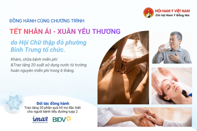 Chi hội Nam y Đồng Nai phối hợp cùng Hội Chữ thập đỏ phường Bình Trưng trong chương trình “Tết Nhân Ái – Xuân Yêu Thương” năm 2026
