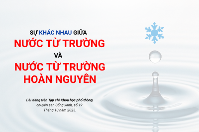 Sự khác nhau giữ nước từ trường và nước từ trường hoàn nguyên