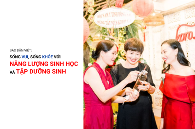 Báo Dân Việt: “Sống vui, sống khỏe với năng lượng sinh học và tập dưỡng sinh”